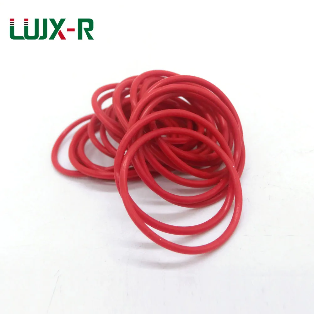 Уплотнительное кольцо VMQ уплотнительное красного цвета 4 мм диаметр 41/43/45/48/49/52/55