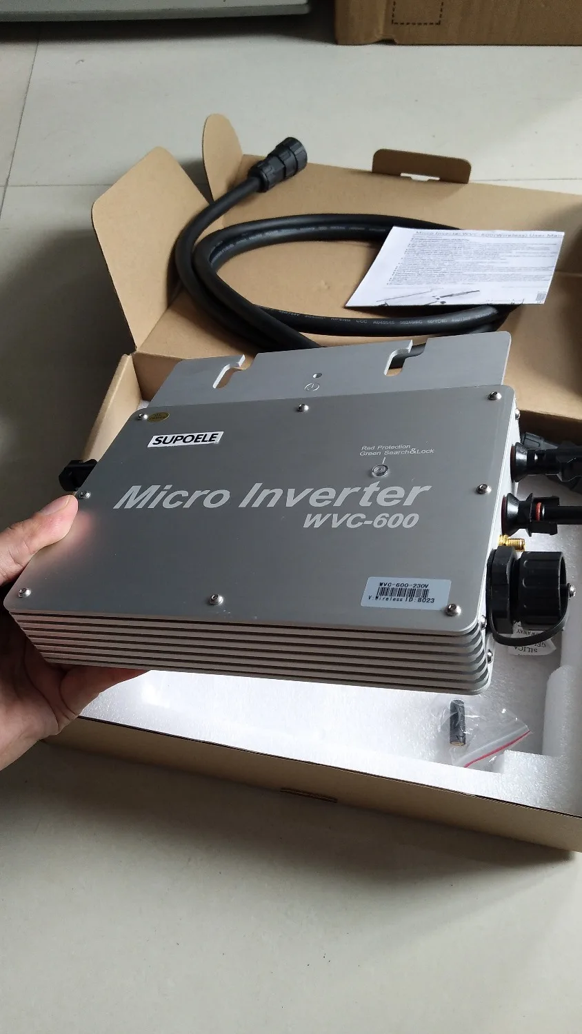Водонепроницаемый IP65 WVC600 Солнечная Сетка галстук микро инвертор микроинвертор 600 Вт инверсор для на сетке солнечной системы питания