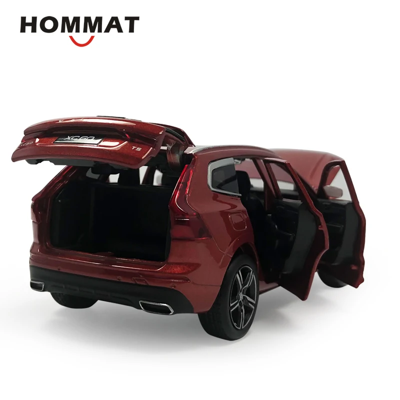 HOMMAT Simulation 1 \ 32 масштаб XC60 модель автомобиля 1:32 литье под давлением и игрушечный транспорт Игрушечная модель автомобиля из Сплава Подарочные игрушки для детей