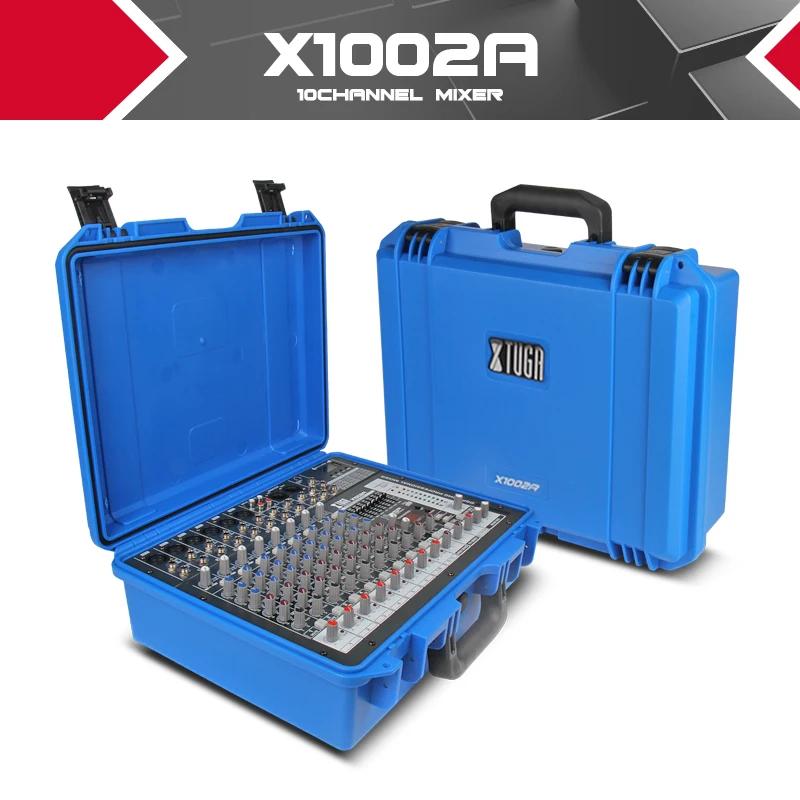 Xtuga аудио портативный миксер звуковая консоль интегрированный усилитель