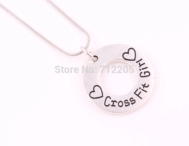 Latest style 10pcs antique silver zinc studded Cross Fit Girl Ferrule Pendant with snake chain necklaces | Украшения и аксессуары