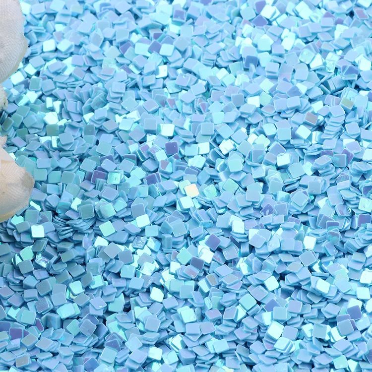 2 мм 10g квадратный свободные тесьма с пайетками для шитья свадебного украшения