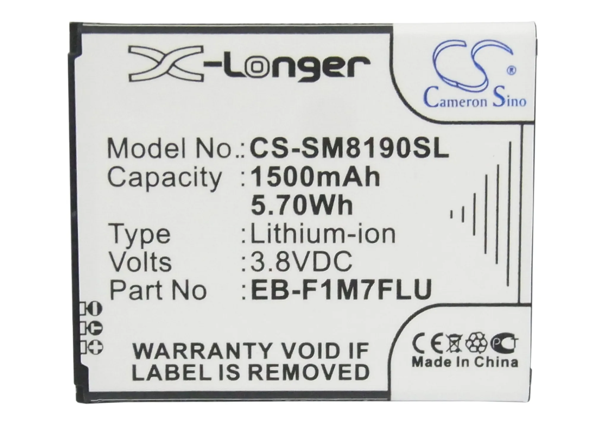 Кэмерон китайско EB F1M7FLU аккумулятор для SAMSUNG Galaxy S 3 маленький размер III Mini GT I8190 I8190T