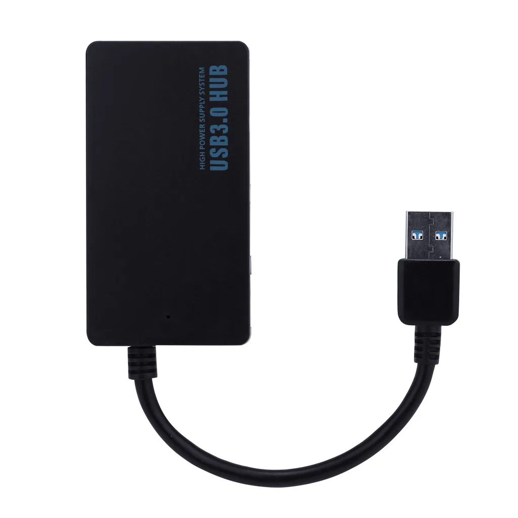 Сверхтонкий 4 портовый дизайн чистый сигнал USB3.0 Суперскоростной концентратор 5