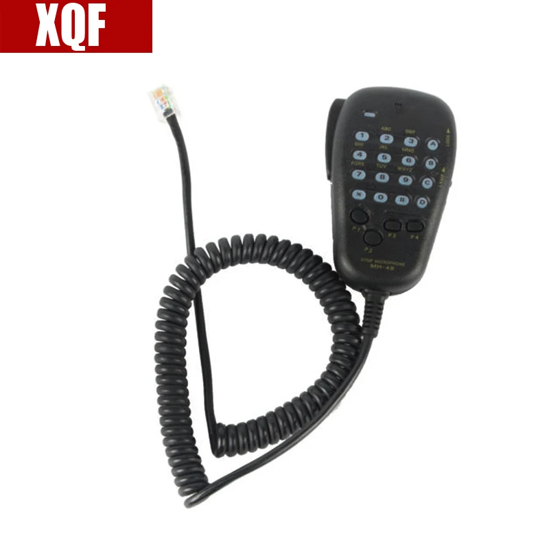XQF DTMF MH-48A6J ручной микрофон для Yaesu FT-8900 Φ OT8G Radio | Мобильные телефоны и аксессуары