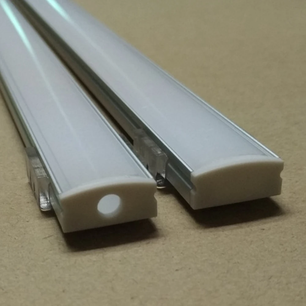 40 м (20 шт.) в партии 2 за штуку светодиодный алюминиевый профиль SN1707 для 12 мм wideness