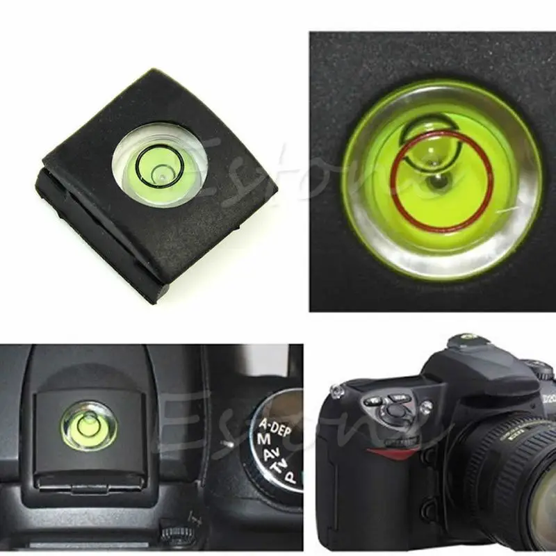 OOTDTY 1 шт. крышка горячего башмака пузырьковый спиртовой уровень для Canon Nikon Olympus