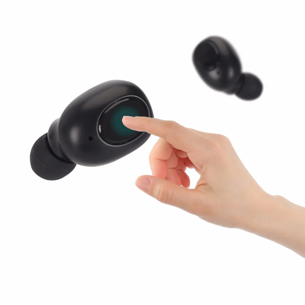 TWS Mini Bluetooth 5 0 наушники спортивные мини стерео бас беспроводная гарнитура с