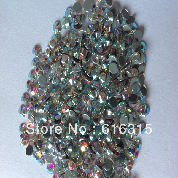 

top quality 6A DMC ss20 with 1440 pcs each pack flat back hot-fix rhinestone for evening dresses