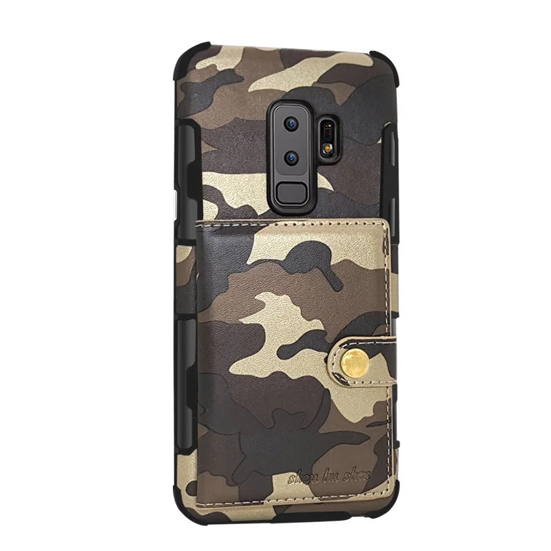 Новый камуфляжный чехол для телефона Samsung Galaxy S8/S8 Plus S9/S9 полноразмерный