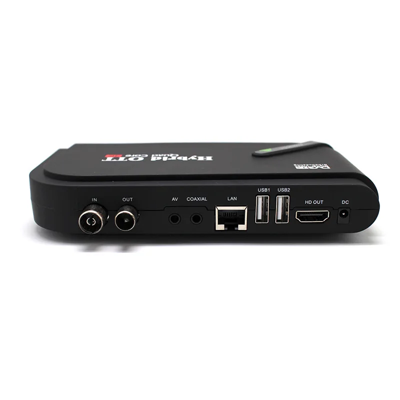 Android tv BOX с DVBT2 Amlogic S905X четырехъядерный ТВ-приемник два в одном Встроенный несколько приложений поддержка 4K дисплей ТВ-приставка