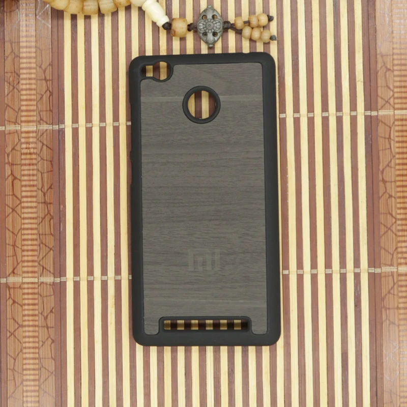 Для Xiaomi redmi note 3 4A 4 Pro Чехол из древесной кожи с пластиковым покрытием Винтажный
