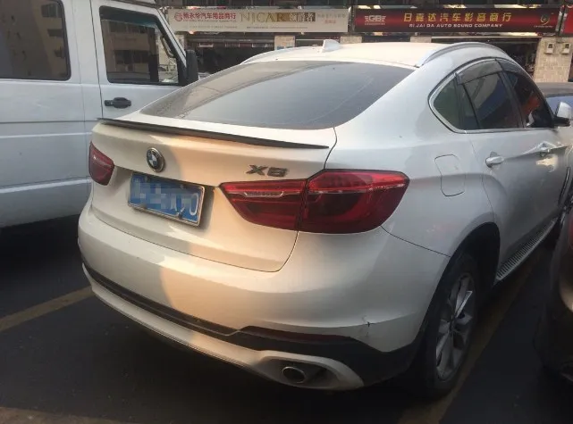 Спойлер для BMW X6 F16 высококачественный спойлер из АБС-пластика заднего крыла