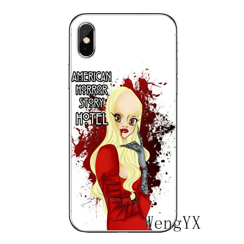 AHS American Horror Story для Apple iPhone 8 plus 7 plus 6s 6 plus X XR XS Max SE 5S 5c 5 4S 4 Мягкий термополиуретановый Чехол для мобильного телефона чехол
