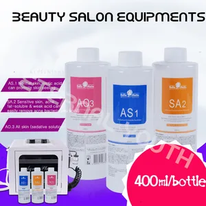 Aqua пилинг решение Beautiful Voice AS1 + SA2 + AO3 гидравлическая дермабразия 400 млбутылка