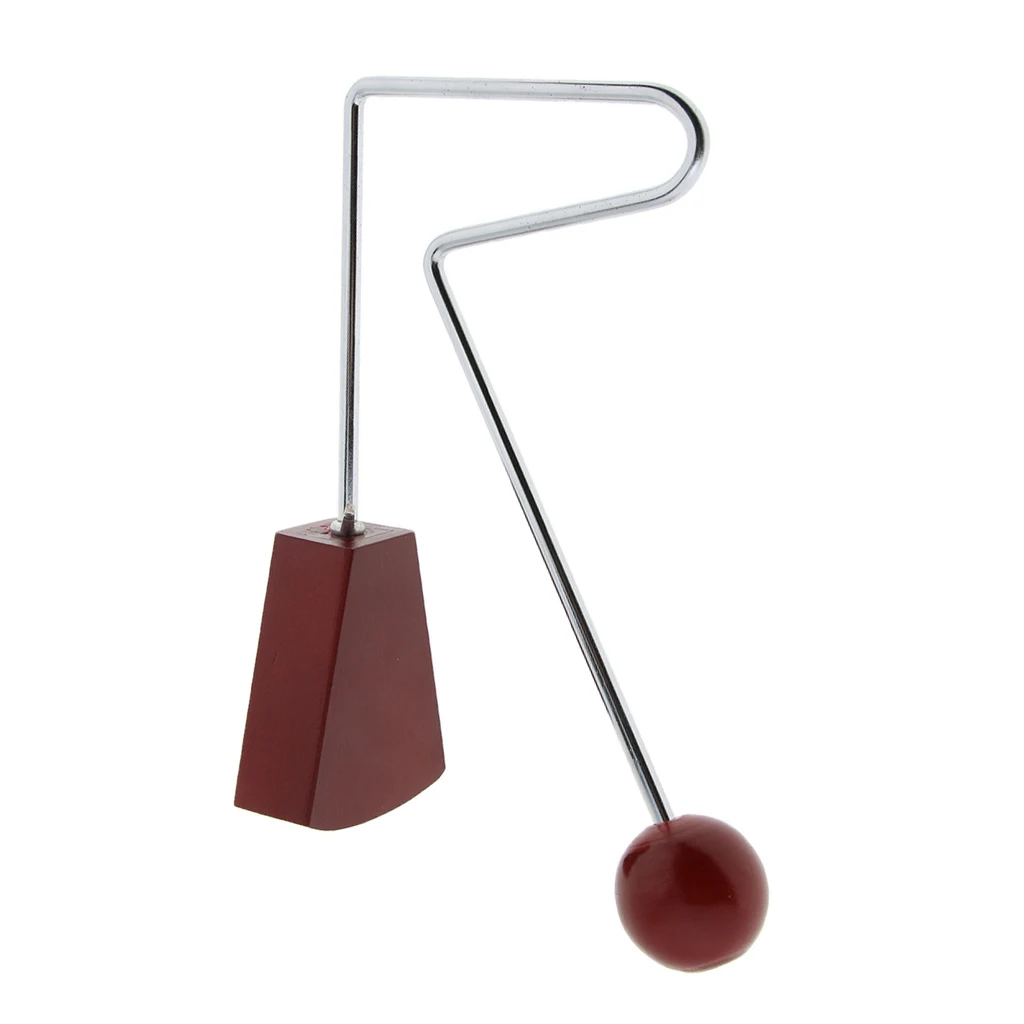 Wooden Vibraslap Hand Percussion for Children Kids Musical Toy Gift Sound Can be Varied Simply by Rotating the Chamber |