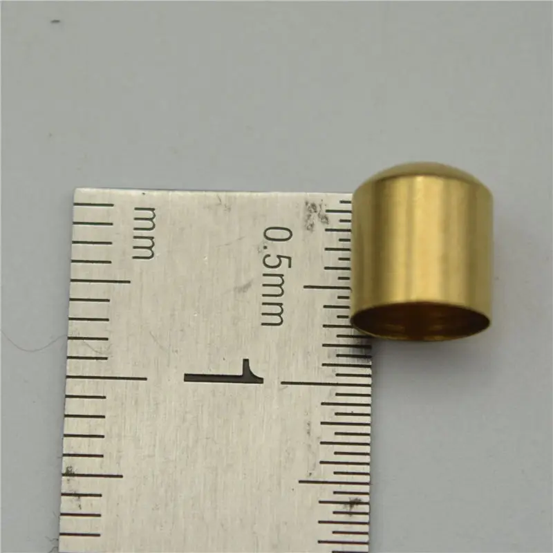 Медные обжимные Концевики с двойным отверстием 7 х8 мм 1000 шт.|diy jewelry findings|jewelry