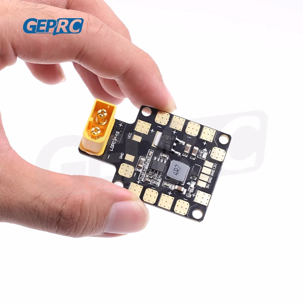 Распределительная плата GEPRC PDB XT60 с встроенным BEC Высокоэффективная линейная 5 В/2