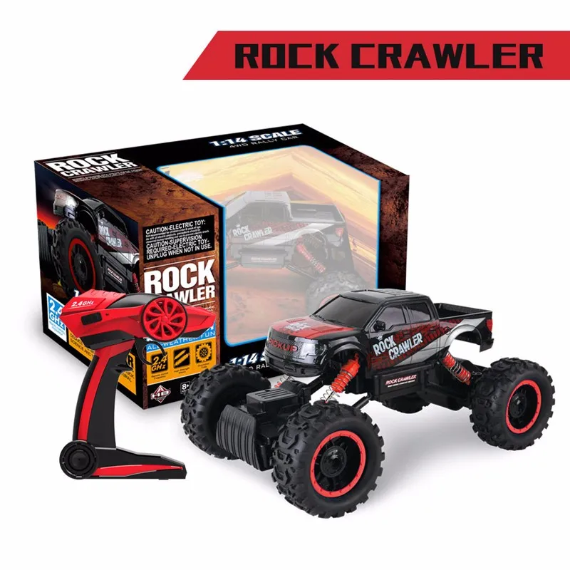 

P1404 2,4G 1:14 4WD bigfoot RC vs 2098B