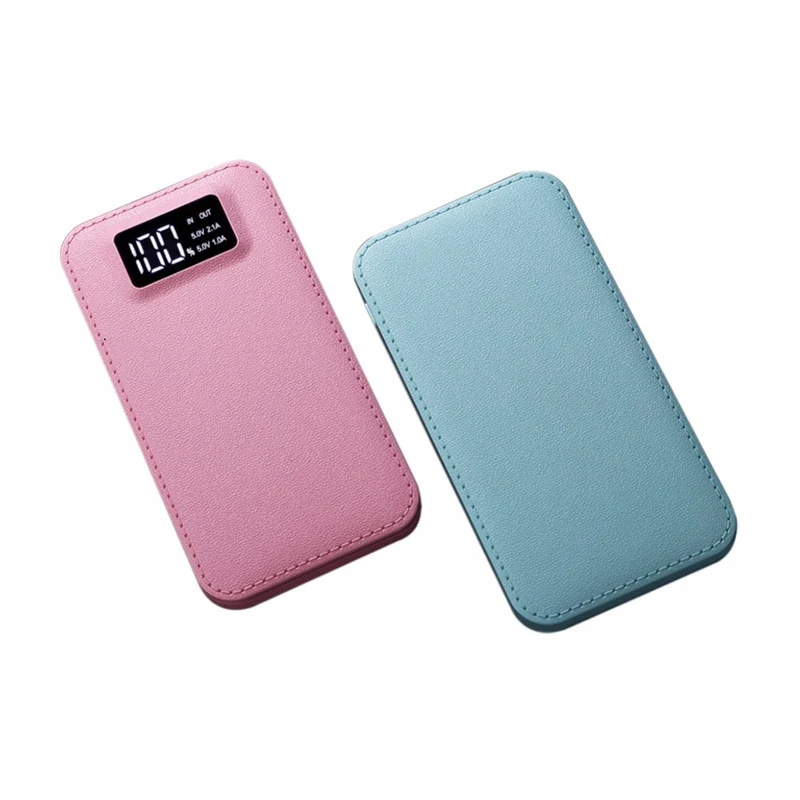 Портативный внешний аккумулятор на 20000 мАч пауэрбанк с двумя USB портами зарядное