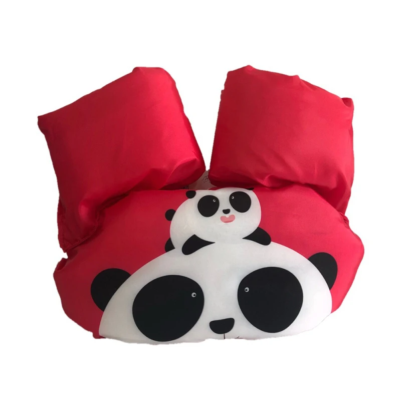 Red panda Открытый детский жилет для плавания, купание и плавание, кольцо, аксессуары для бассейна, спасательный жилет для младенцев, жилет для плавучести - Цвет: Red panda