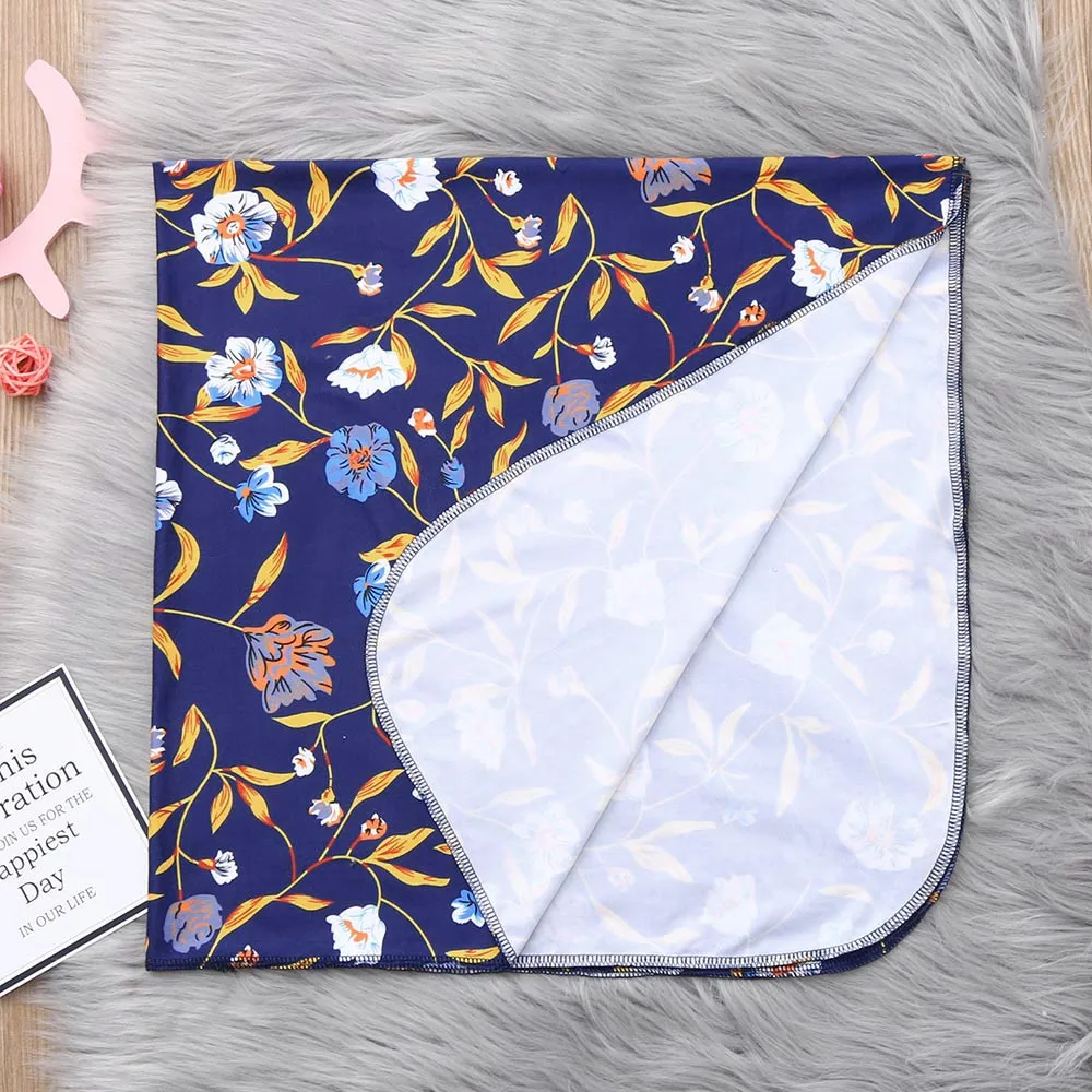 Мягкое Пеленальное Одеяло SAGACE для младенцев 2 шт. и шапка новорожденных комплект