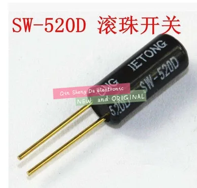 100 шт. встроенный вибродатчик металлический поворотный переключатель 520d|switch