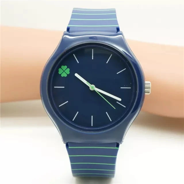 Бренд WILLIS часы женские наручные кварцевые четыре листа клевера дизайн