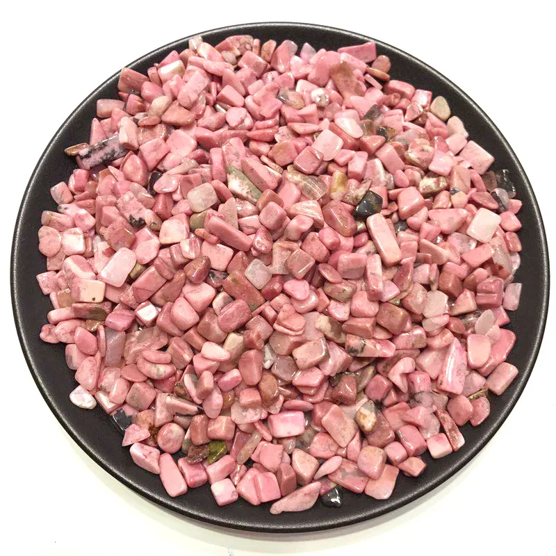 

Натуральные бразильские розовый кварц с украшением в виде кристаллов рок-н чип Исцеление чакра гравия каменные минералы образца здоровья у...