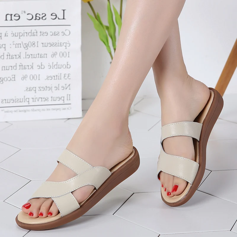 2019 Для женщин брендовые Тапочки низкий каблук повседневные тапки слипоны