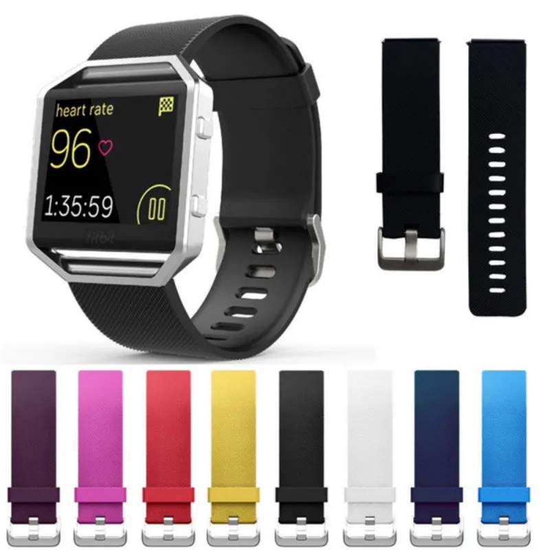 Новый силиконовый резиновый сменный ремешок для часов Fitbit Blaze | Наручные часы