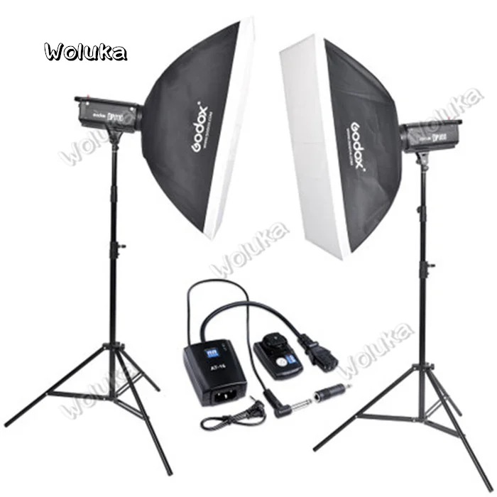 Godox DP800w теневая комната Вспышка Комплект из двух ламп фотостудия мягкий свет