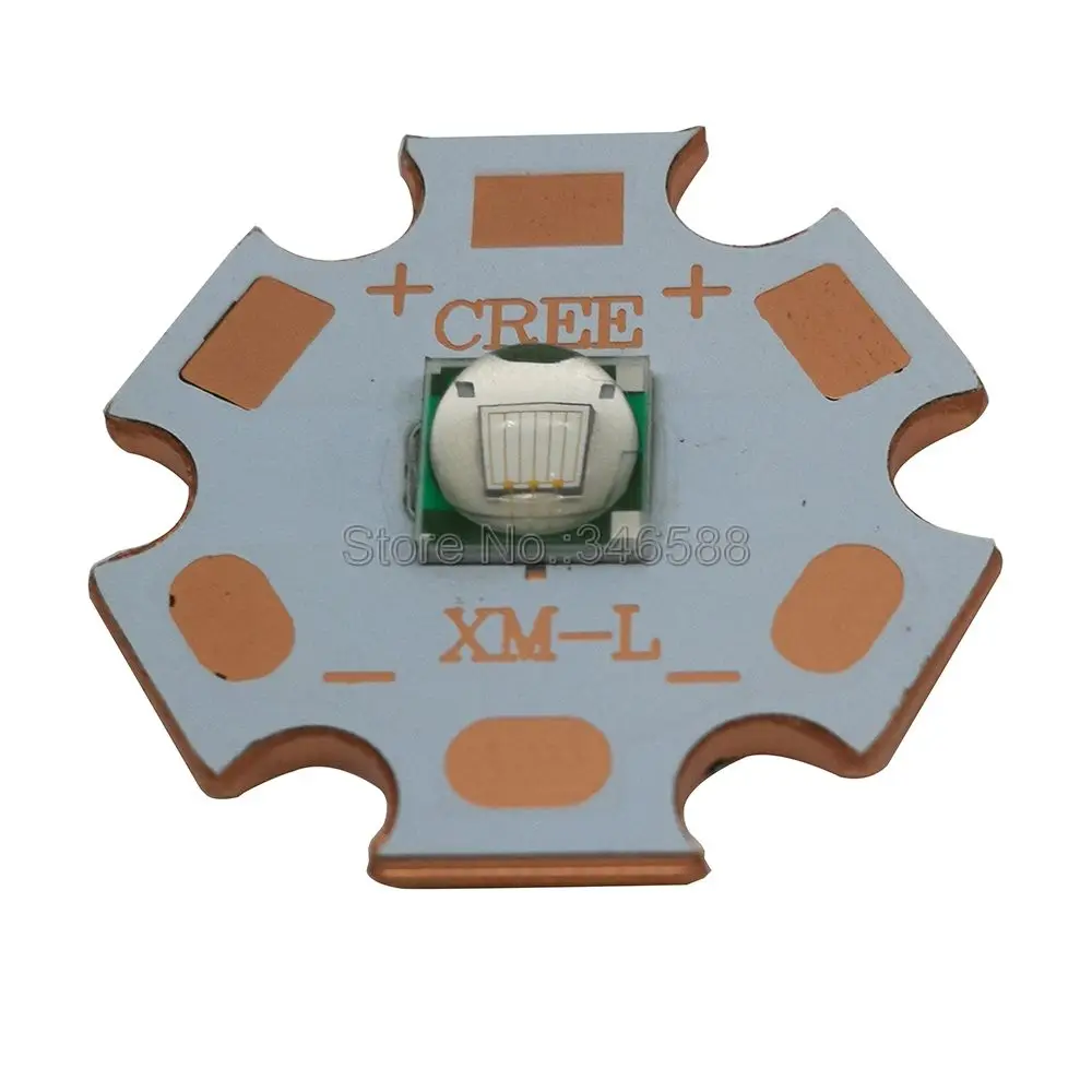 Светодиодный чип CREE XML XM L T6 10 Вт холодный белый нейтральный теплый высокая