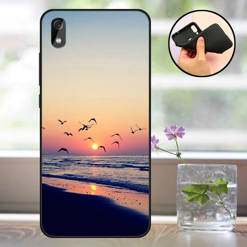 Черный корпус huawei Y5 силиконовый чехол huawei Y5 AMN-LX9 AMN-LX2 AMN-LX1 на заднюю панель для телефона huawei Y 5 Y5 чехол бампер - Цвет: STT
