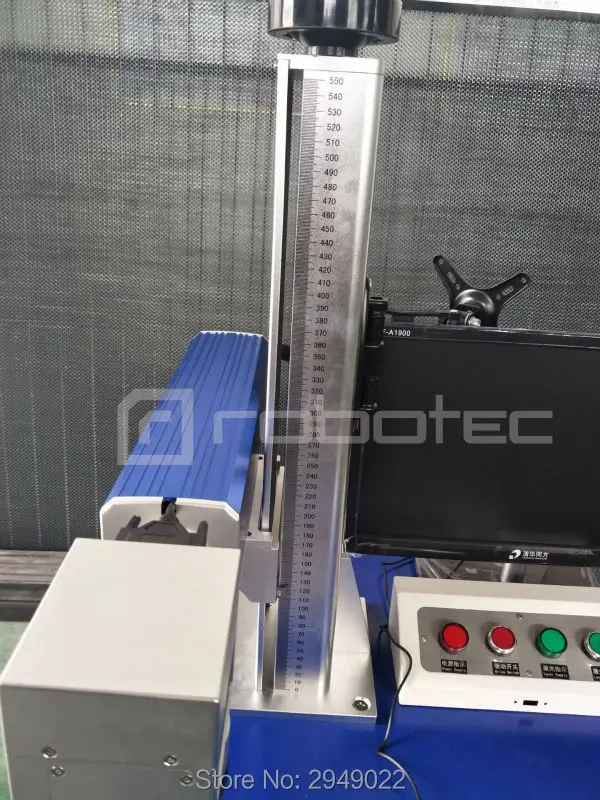 Высокоэффективная 20 Вт волоконная лазерная маркировочная машина с высокой