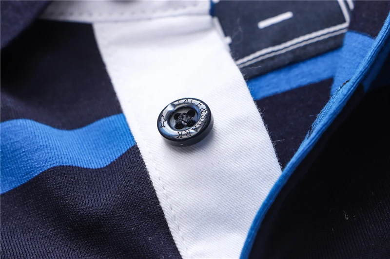 

polo men Tace&shark Brand clothing polo shirt cotton Men lapel The embroidery Breathable fabrics Polo shirt billionaire