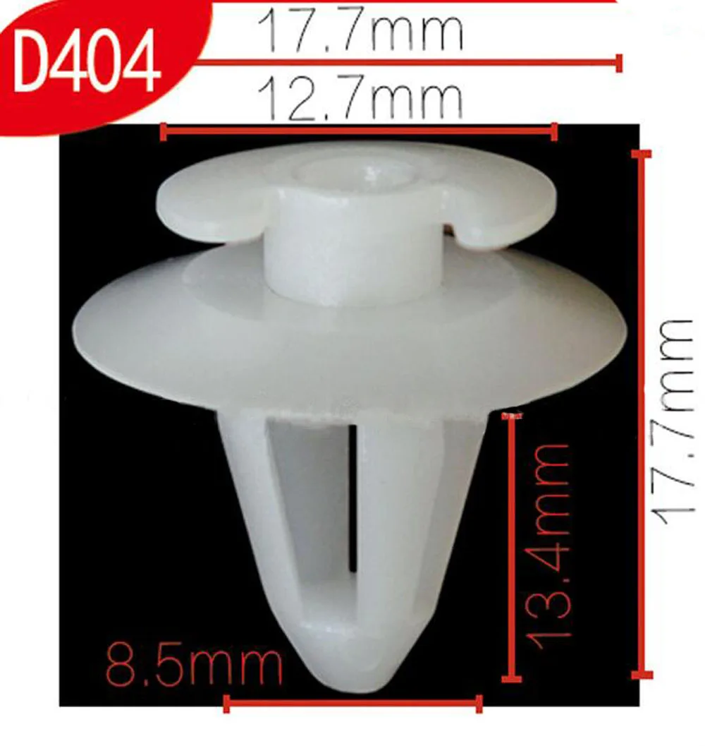 100 шт. Дверная панель треугольная оконная обшивка пластиковая пряжка зажим для