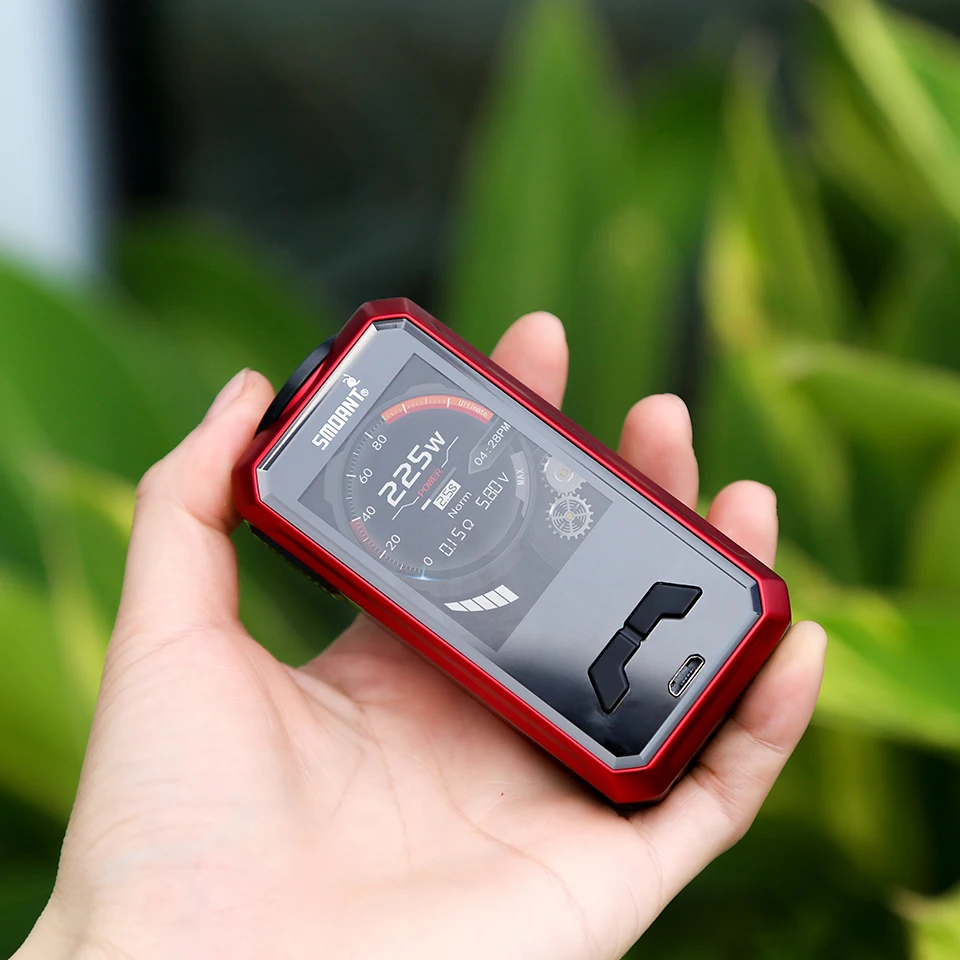 Оригинальный Smoant Charon мини бокс мод 225 Вт Vape электронные сигареты Питание от двух