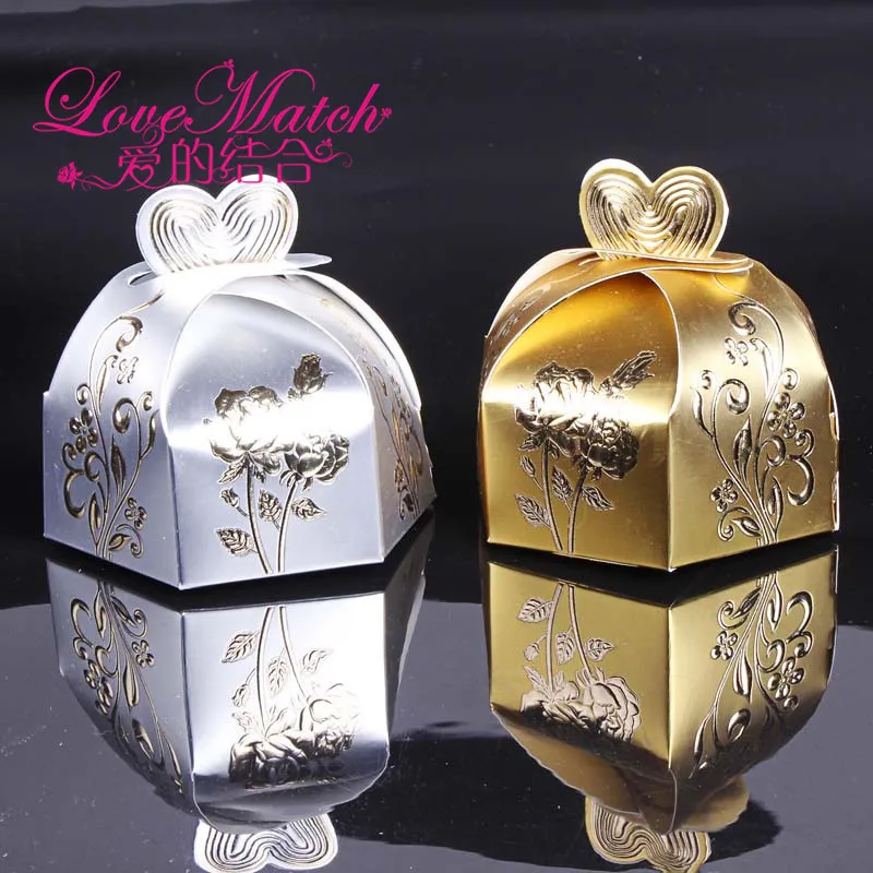 25 шт. коробка для конфет в виде сердца и цветов|wedding decoration supplies|wedding decorationwedding favors |