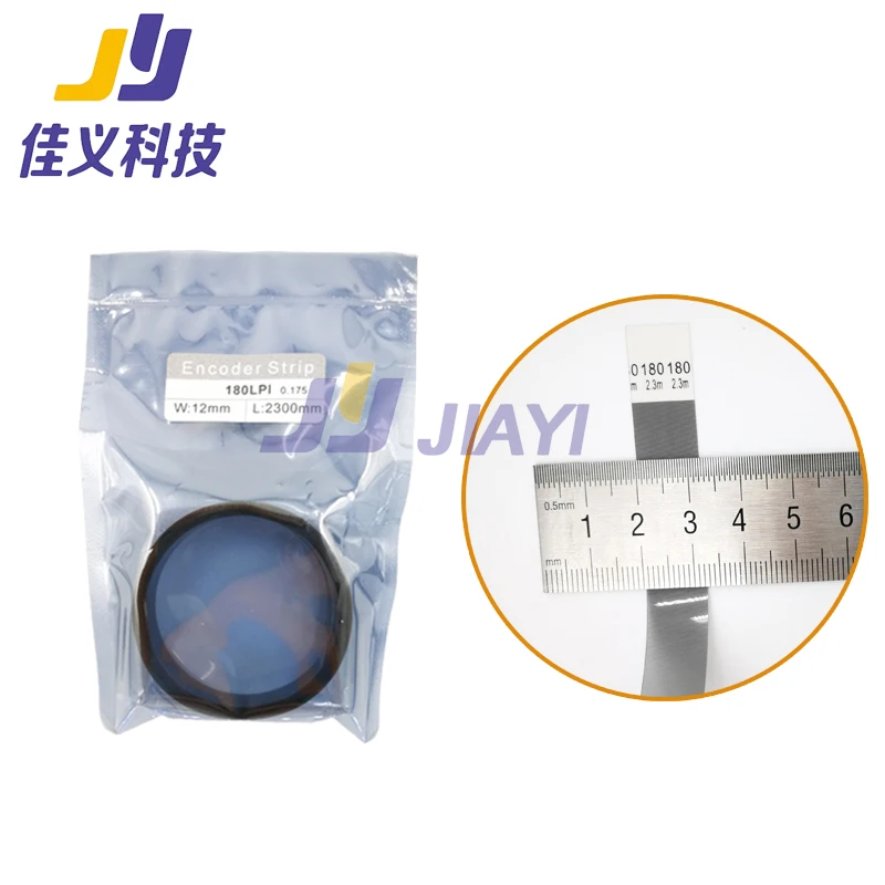 2Pcs 180LPI 2.3m (Width 12mm) Encoder Strip Raster Strip Tape for Mutoh Inkjet Printer;High Quality!!! encoder strip for hp uv pinter fb950