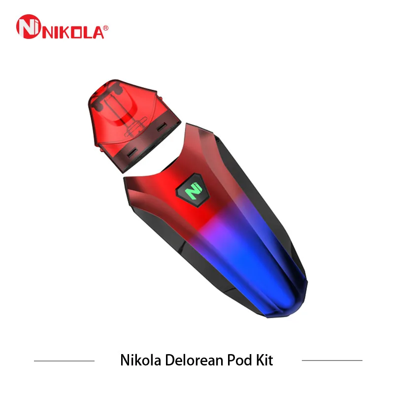Электронные сигареты Никола Delorean Pod Комплект Системы испаритель Горячие