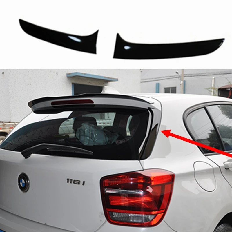 Спойлеры для BMW F20 2012 2018 1 One Series 120i 125i 118i M135i 116i черные окрашенные задние крылья