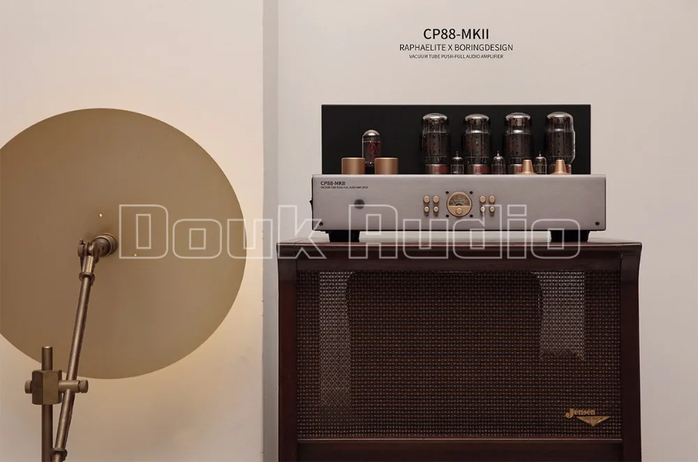 Douk аудио Hi-end GOLD LION KT88 вакуумный нажимной трубчатый усилитель стерео Встроенный