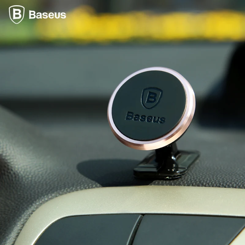 Original Baseus Universal Magnetic 360 Degree Rotation Phone Car Holder Magnet Mount Stand For iPhone 5 6 7 Samsung SmartPhone | Мобильные