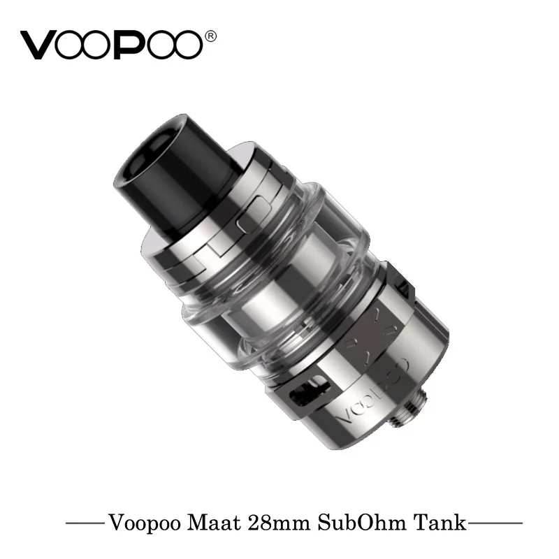 Оригинальный Voopoo Maat SubOhm бак 28 мм Диаметр атомайзер для электронных сигарет 4 мл