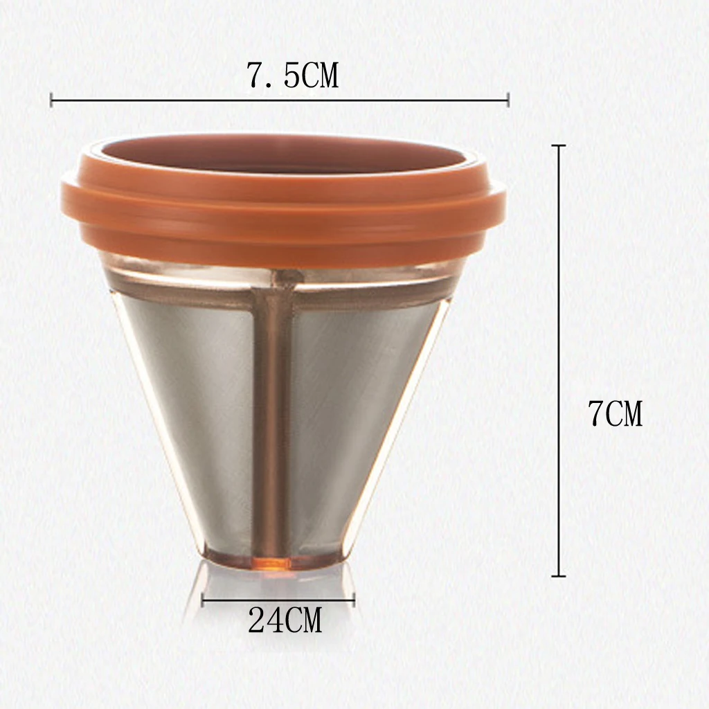 Многоразовые капсулы Pod из нержавеющей стали кофе фильтровальная бумага Nespresso