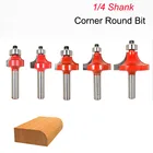 1 шт., угловая фреза с подшипником, 14 дюйма