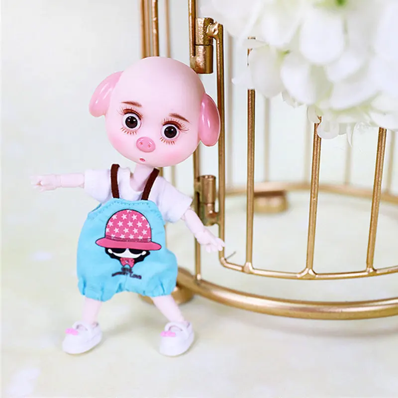 Мечта фея 1/12 BJD кукла DODO Pigies кукла 15 см мини кукла 26 шарнир тело милый детский подарок игрушка Ангел Кукла-сюрприз, ob11