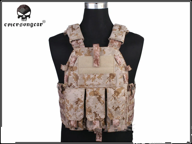 Новинка, Emerson gear Molle, жилет для охоты, игры, тактический жилет, Airsoft Combat 094K M4, чехол, жилет, EM7356, мультикам, AOR1, черный