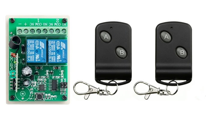 Дистанционное управление переключатель DC 12 В 2 CH Освещение Настенные